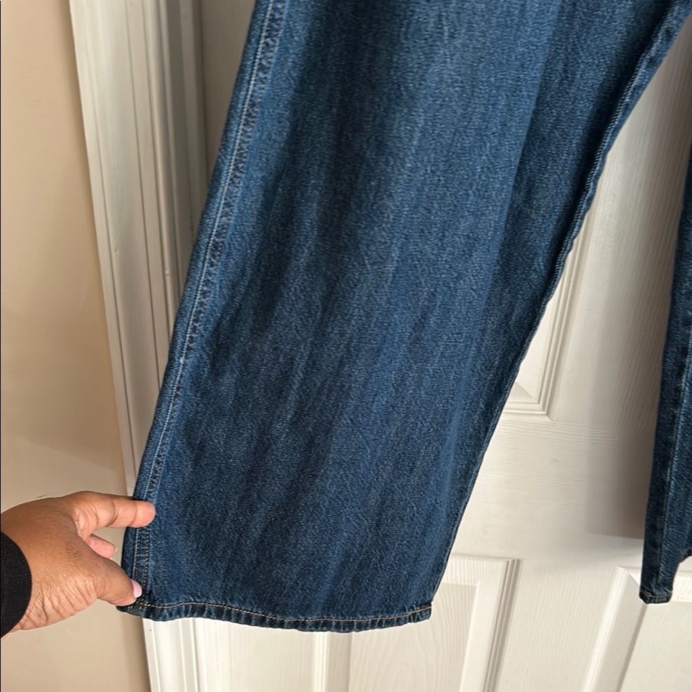 Universal Thread Dark Blue Adjustable Trouser Den… - image 6